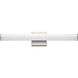 Rail LED 24 inch Satin Nickel Bath Vanity Wall Light