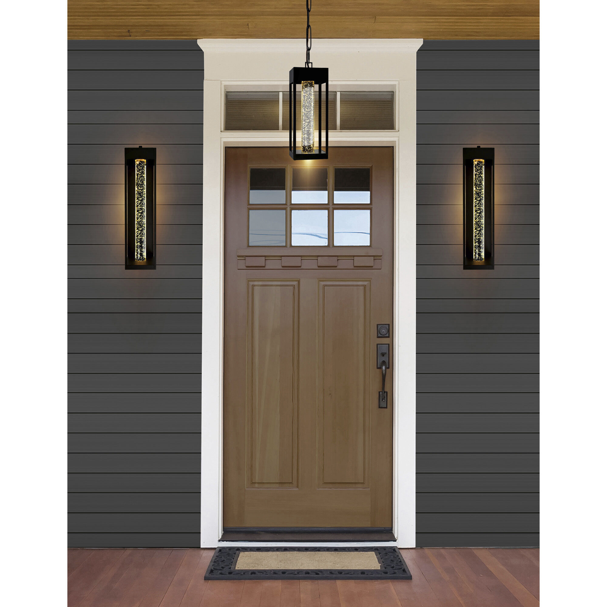 Rochester LED 27 inch Black Outdoor Wall Light