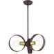 Modesto 3 Light 19 inch Bronze Chandelier Ceiling Light