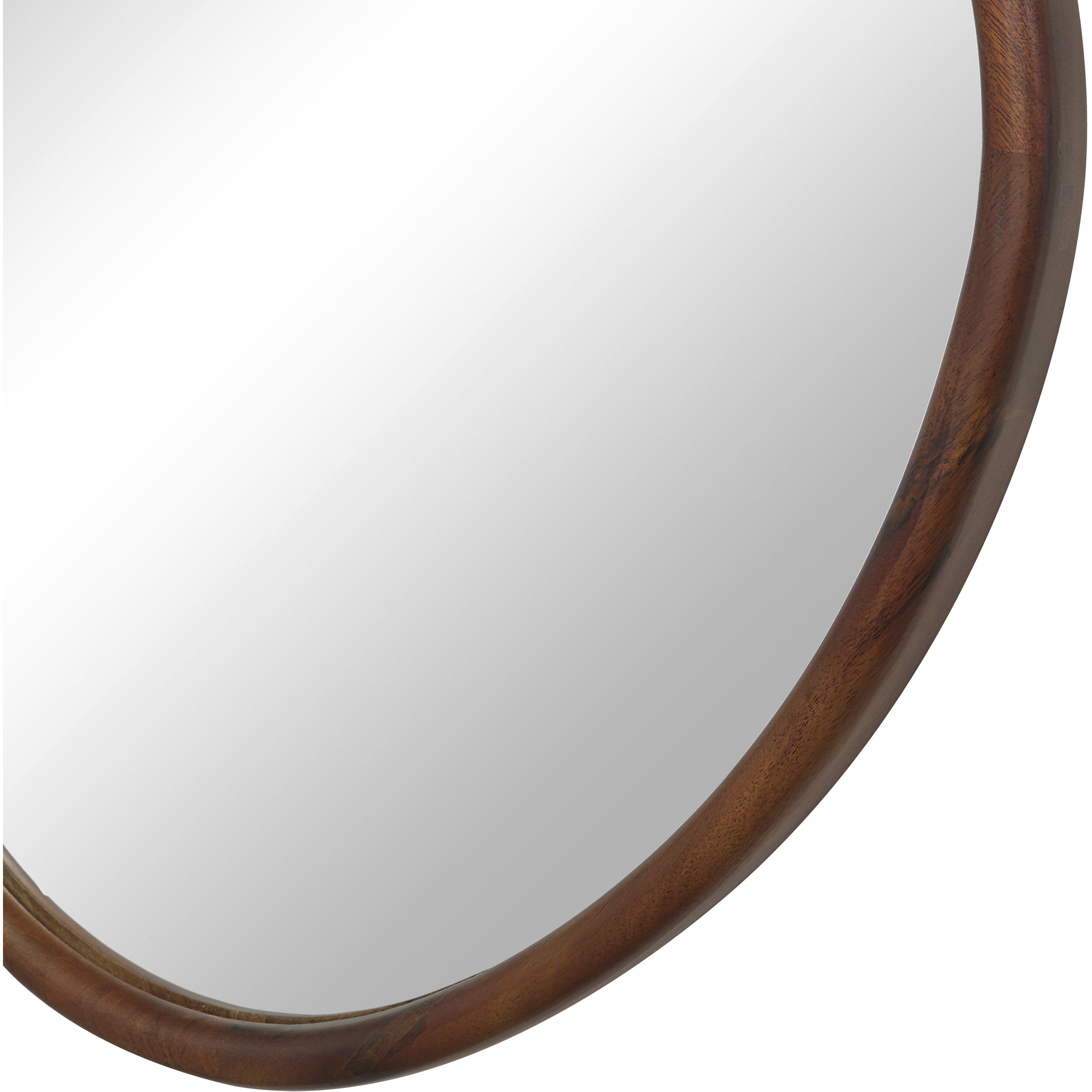 Tivoli 24 X 18 inch Walnut Wall Mirrors, Set of 2