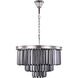 Sydney 9 Light 26 inch Polished Nickel Chandelier Ceiling Light, Urban Classic