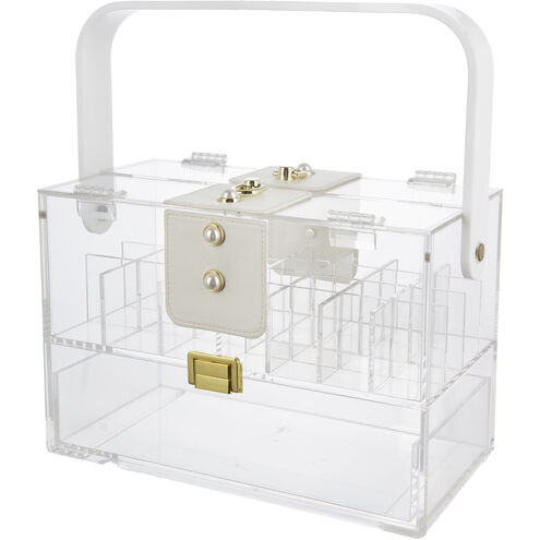 Anita 9.4 X 4.8 inch Clear Decorative Box