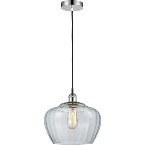 Edison Fenton 1 Light 11 inch Polished Chrome Mini Pendant Ceiling Light