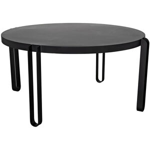 Marcellus 63 X 63 inch Matte Black Dining Table