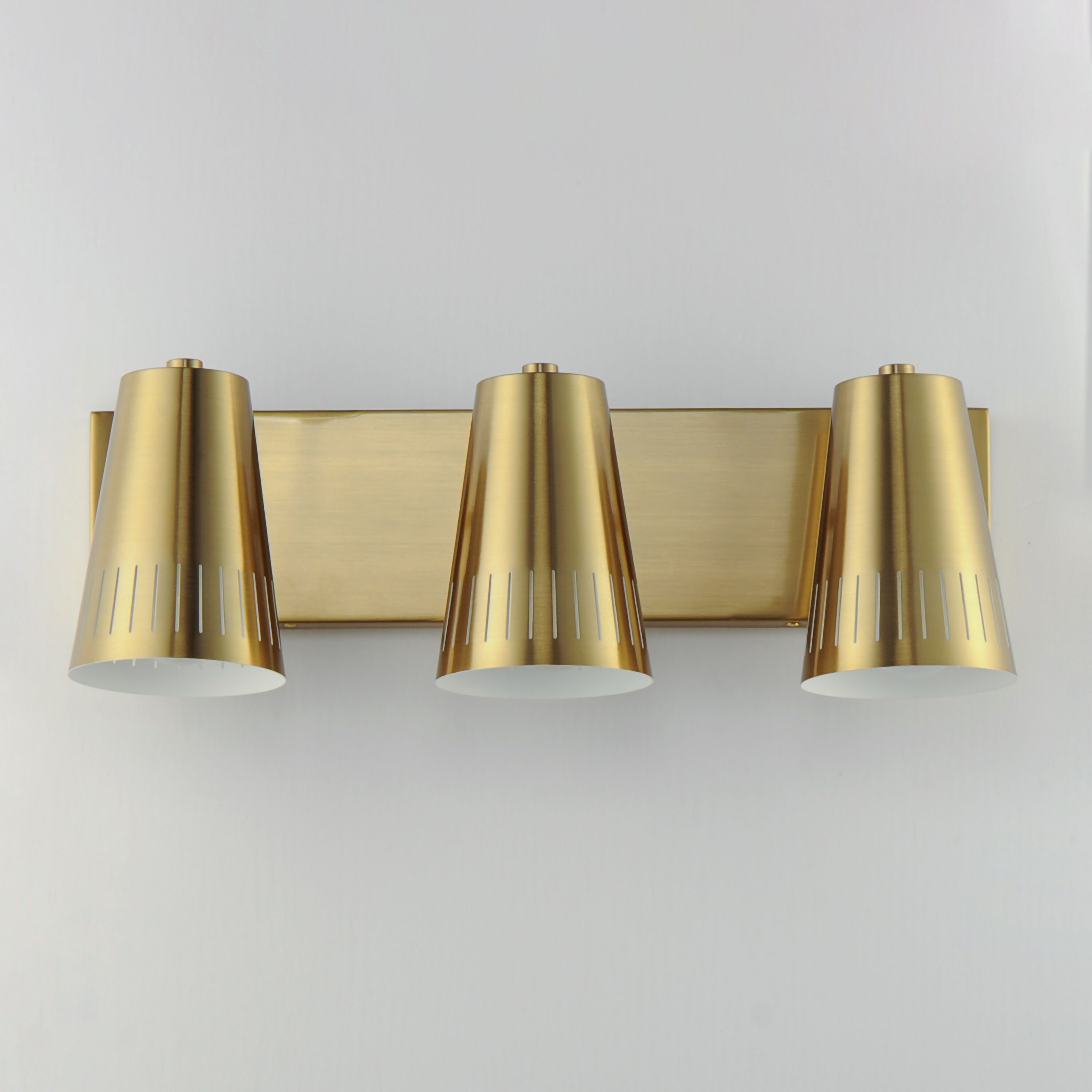 Helsinki 3 Light 20 inch Natural Aged Brass Bath Vanity Wall Light