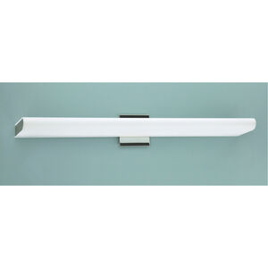 Duke 5 Light 32 inch Polished Stainless ADA Wall Sconce Wall Light in Halogen, Largo
