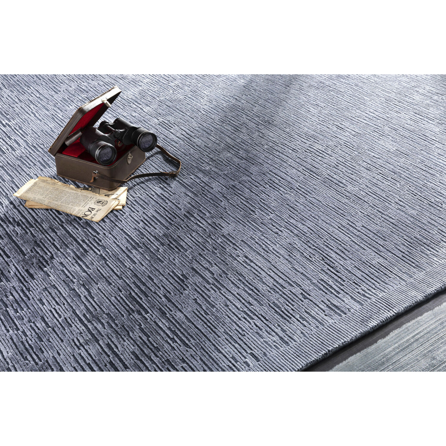 Capri 96 X 30 inch Black Rug in 2.5 x 8, Runner