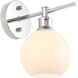 Collier 1 Light 6 inch Chrome Wall sconce Wall Light