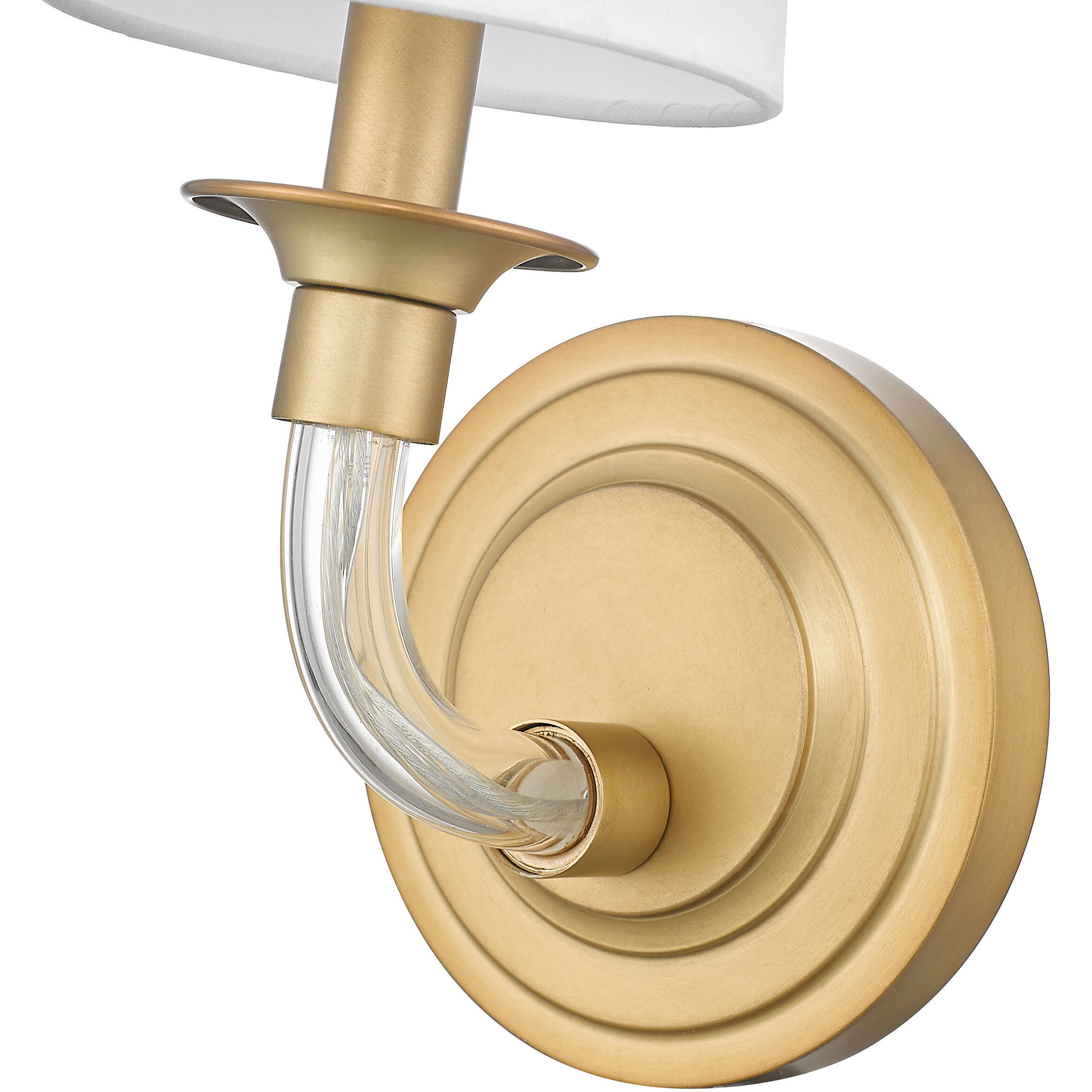 Katerina Wall Sconce Wall Light in Rubbed Brass