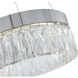 Canada LED 24 inch Chrome Chandelier Ceiling Light
