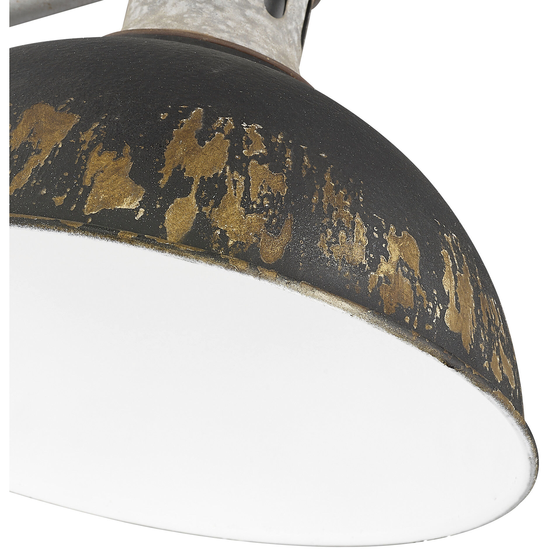 Kinsley Island Light Ceiling Light in Antique Black Iron