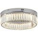 Canada LED 15.75 inch Chrome Flush Mount Ceiling Light
