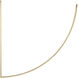 Sean Lavin Baku LED 1.3 inch Hand Rubbed Antique Brass Chandelier Ceiling Light