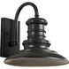 Redding Station 1 Light 12.5 inch Restoration Bronze Outdoor Wall Lantern, Medium