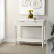 Colleen 35.5 X 12.5 inch White and Gold Console Table