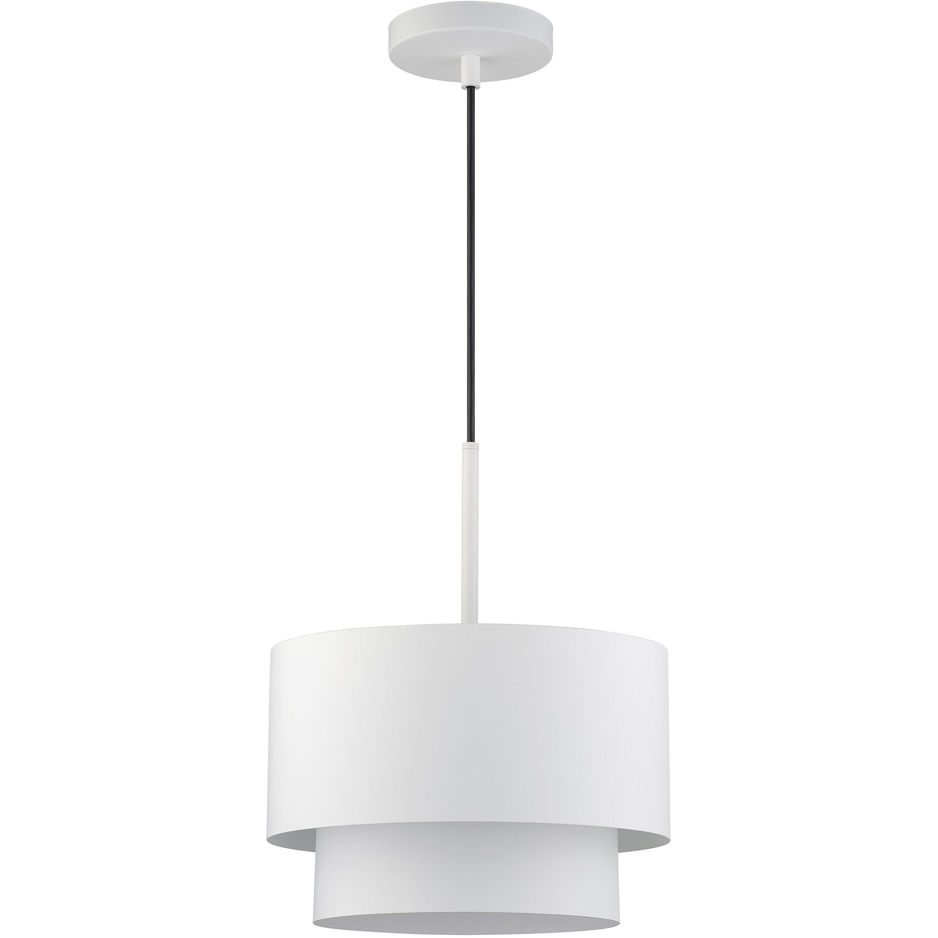 Zolana 1 Light 12 inch White Pendant Ceiling Light