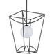 Rochefort 1 Light 14 inch Black Indoor/Outdoor Lantern Pendant Ceiling Light