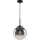 Orsa LED 10 inch Mirror Glass Pendant Ceiling Light