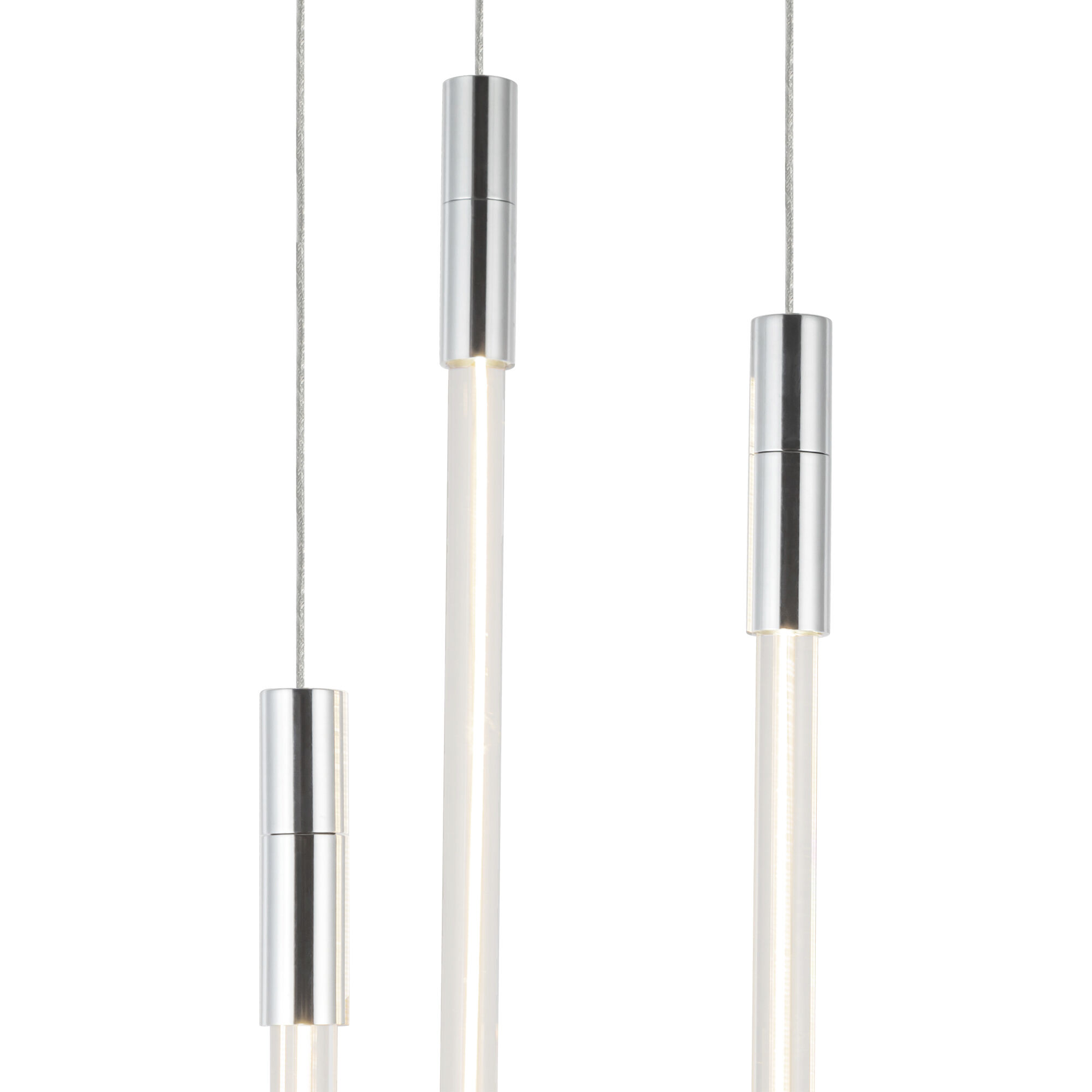 Motif Multi Pendant Ceiling Light in Chrome