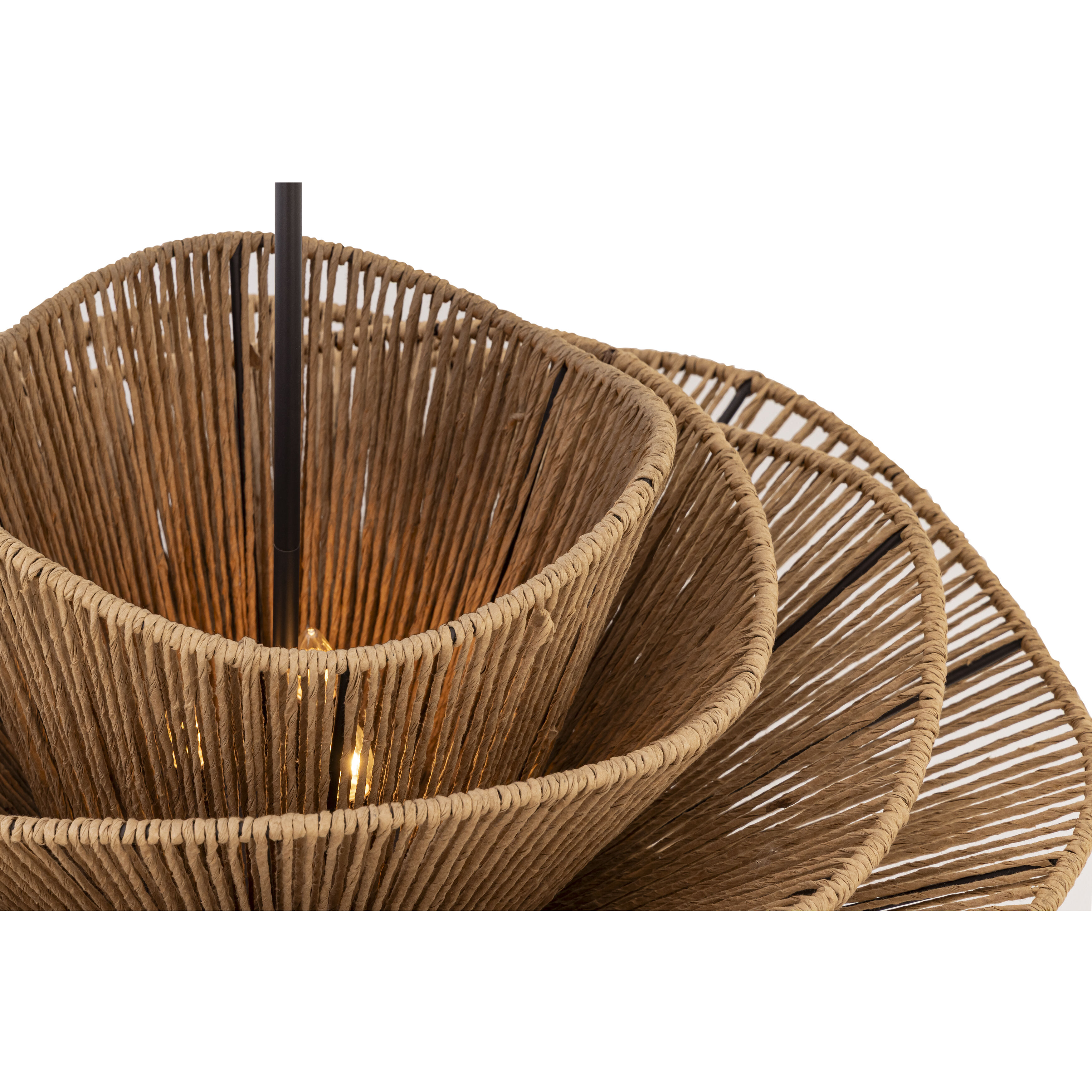 Mireth 6 Light 30 inch Dark Bronze Pendant Ceiling Light