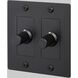 2G 100-120 Black Dimmer Switch, LED