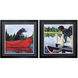 Animals Red Framed Art