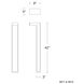 Grand Ledge 120-240-277 23 watt Bronze Bollard Light, Colorscaping