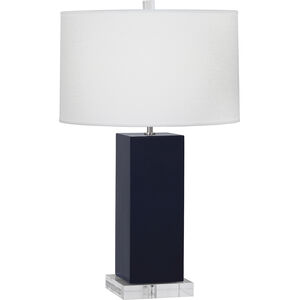 Harvey 33 inch 150.00 watt Midnight Blue Table Lamp Portable Light