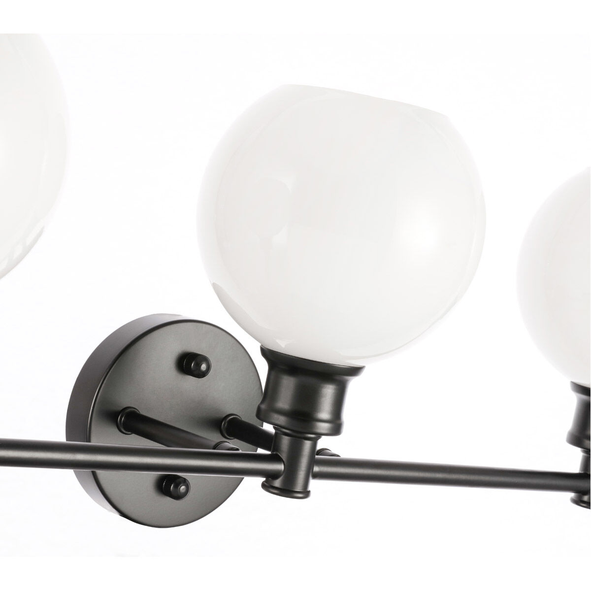 Collier 3 Light 28.1 inch Black Wall sconce Wall Light