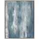 Blue Echo Blue and Turquoise Canvas, The Studio