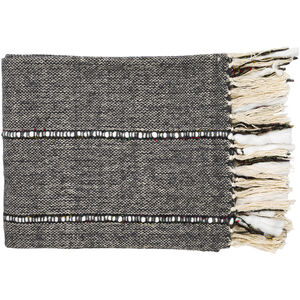 Galway 60 X 50 inch Charcoal Throw, Rectangle