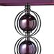 Alva 27 inch 60 watt Purple Table Lamp Portable Light in Incandescent