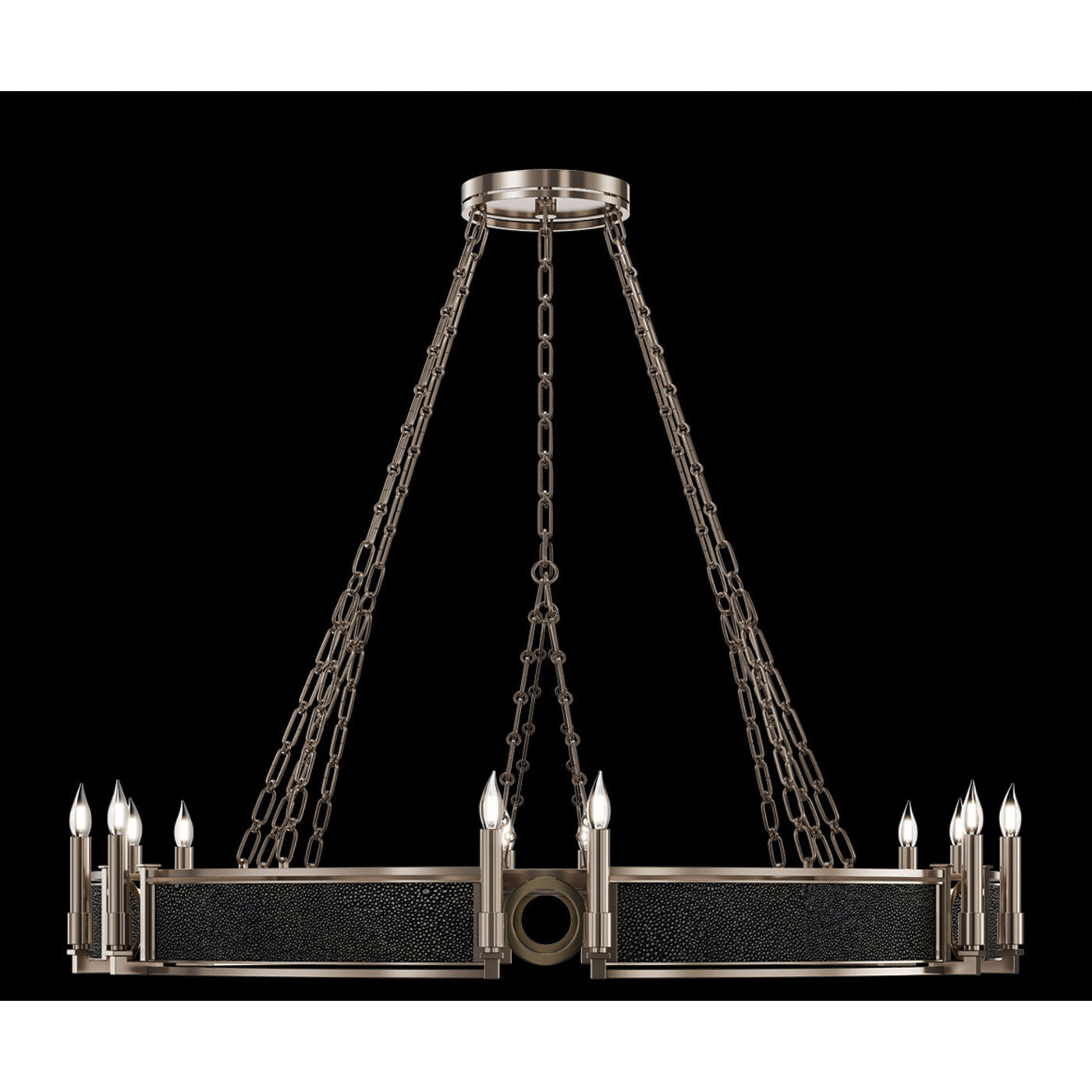 Mirage 12 Light 49.75 inch Gold Chandelier Ceiling Light