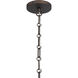 Derby 1 Light 18.5 inch Dark Bronze Pendant Ceiling Light