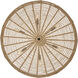 Ophelia 30 inch Black Indoor Foyer Pendant Ceiling Light in Natural