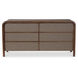 Rye Brown Dresser, 6 Drawer