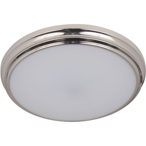 Neighborhood X66 Series LED 11 inch Brushed Polished Nickel Flushmount Ceiling Light