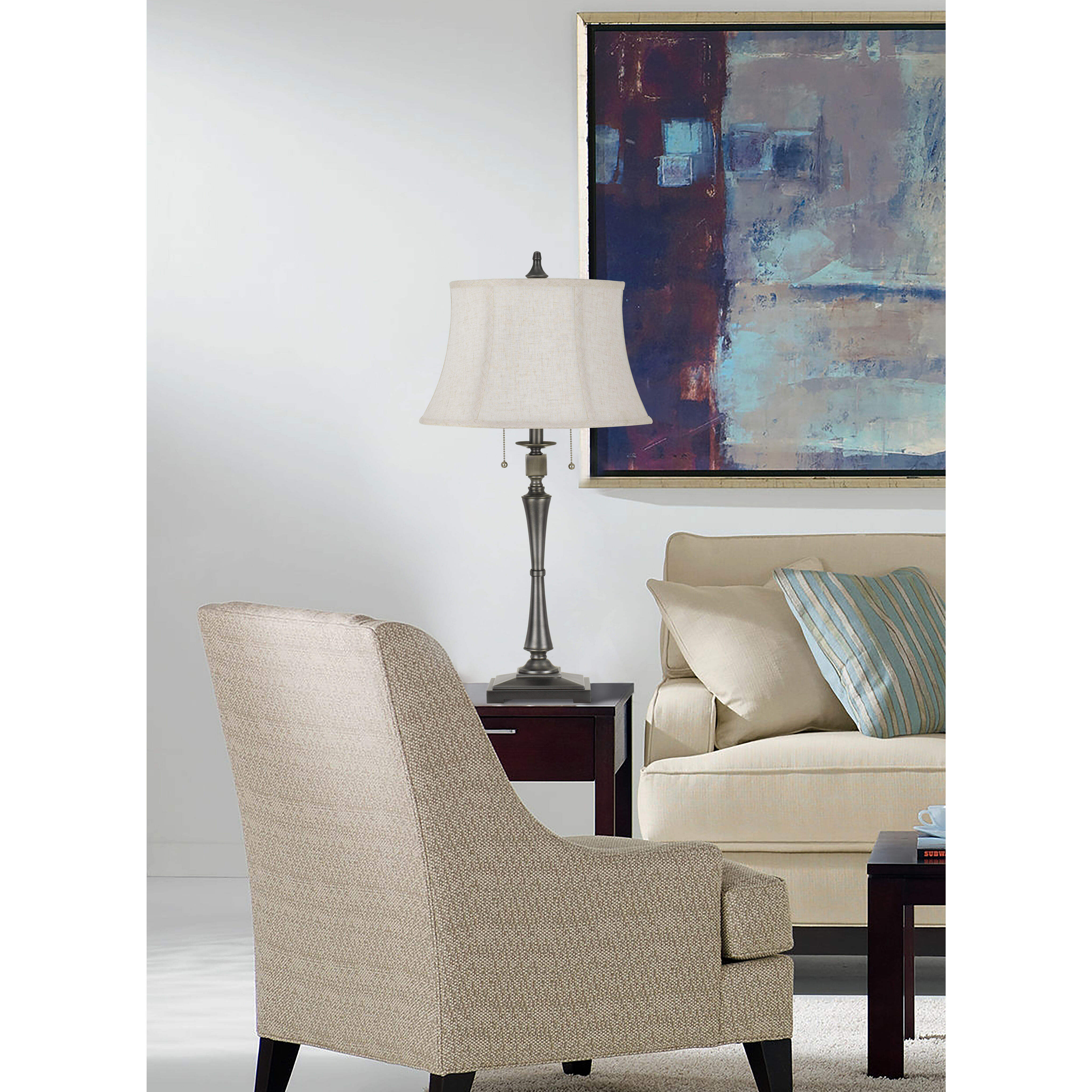 Madison 31 inch 60 watt Oil Rubbed Bronze Table Lamp Portable Light