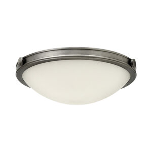 Maxwell LED 19 inch Antique Nickel Flush Mount Ceiling Light
