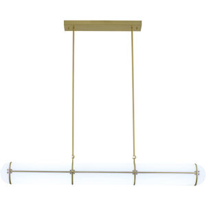 Canada LED 6 inch Satin Brass LED Pendant Ceiling Light
