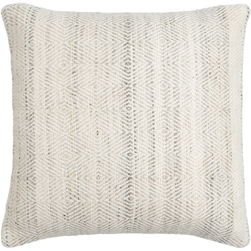 Boulder 20 X 20 inch Light Gray/Slate/Medium Gray/Cream Accent Pillow