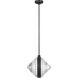 Waterford Copper Coast LED 15 inch Bronze Olive Cut Pendant Ceiling Light