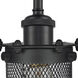 Austere Bleecker LED 6 inch Matte Black Pendant Ceiling Light