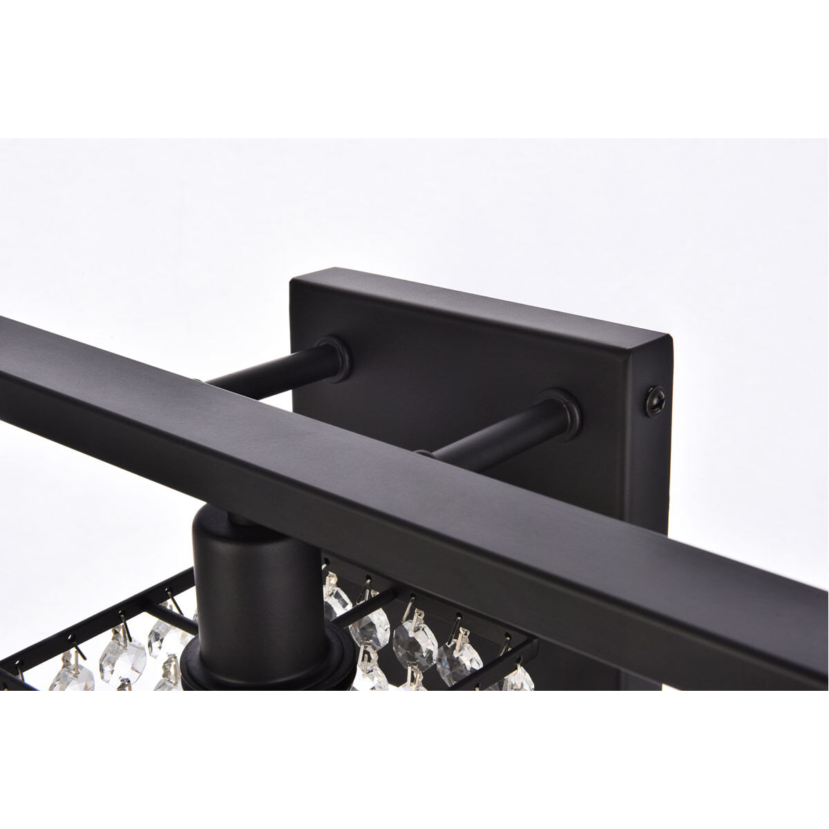 Phineas 3 Light 24 inch Black Bath Sconce Wall Light