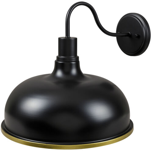 Ammi 1 Light 14 inch Black Wall Sconce Wall Light