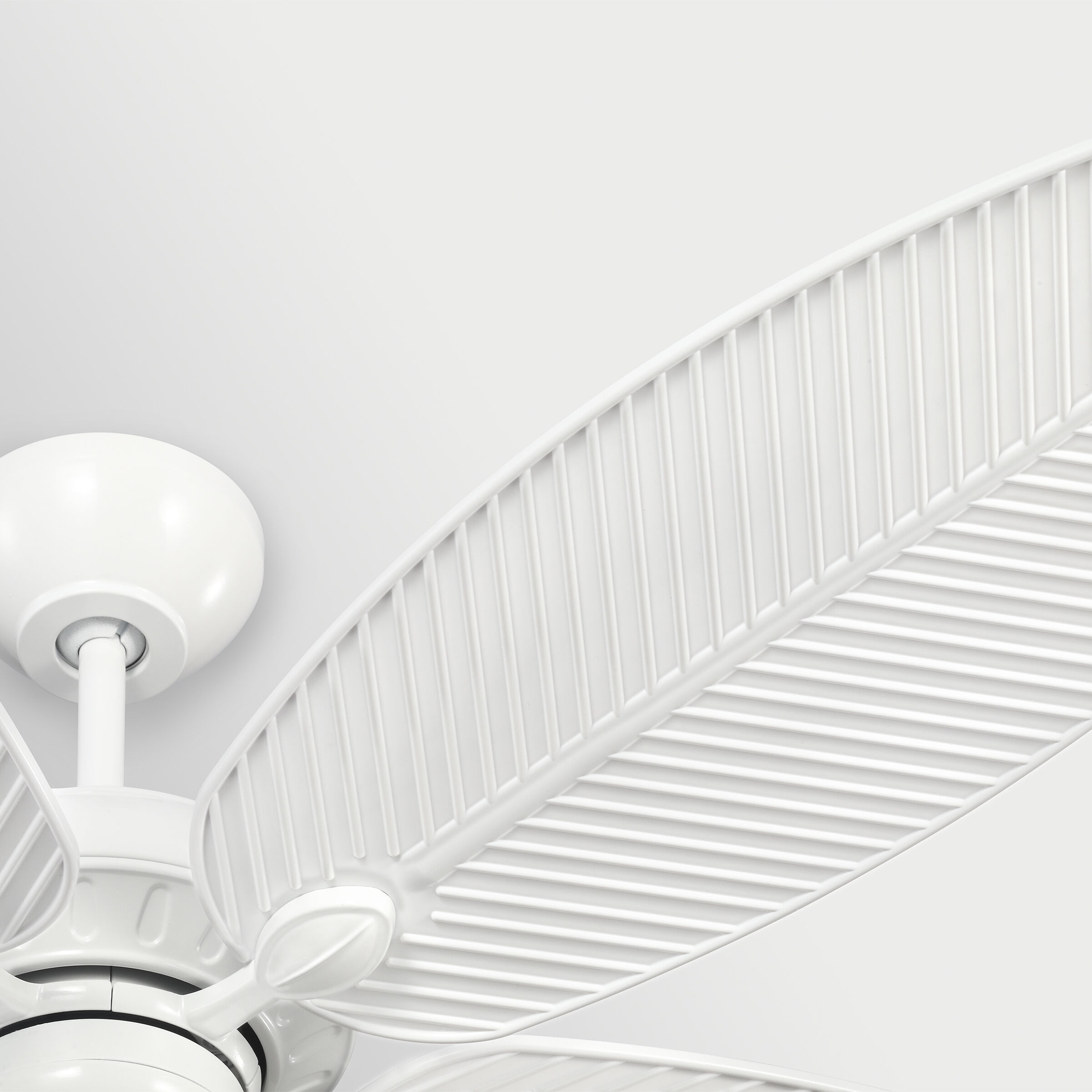 Cruise Outdoor 60 60 inch White with White ABS w/Grain Blades Outdoor Ceiling Fan