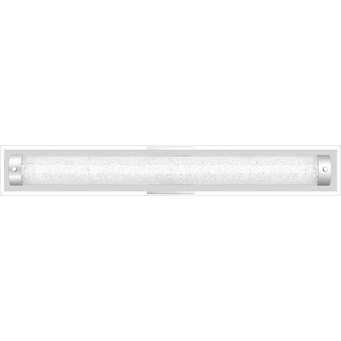 Glitz LED 32 inch Polished Chrome Vanity Light Wall Light