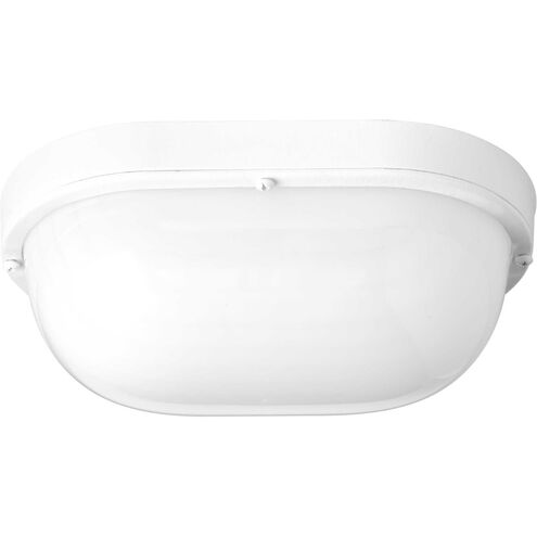 Bulkheads LED LED 6.5 inch White Outdoor Ceiling/Wall Light, Progress LED