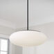 Soren 1 Light 20 inch Matte Black Pendant Ceiling Light