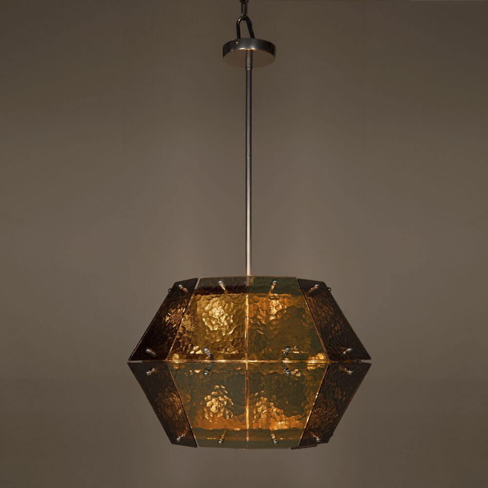 Obsidian 5 Light 20 inch Chrome Chandelier Ceiling Light